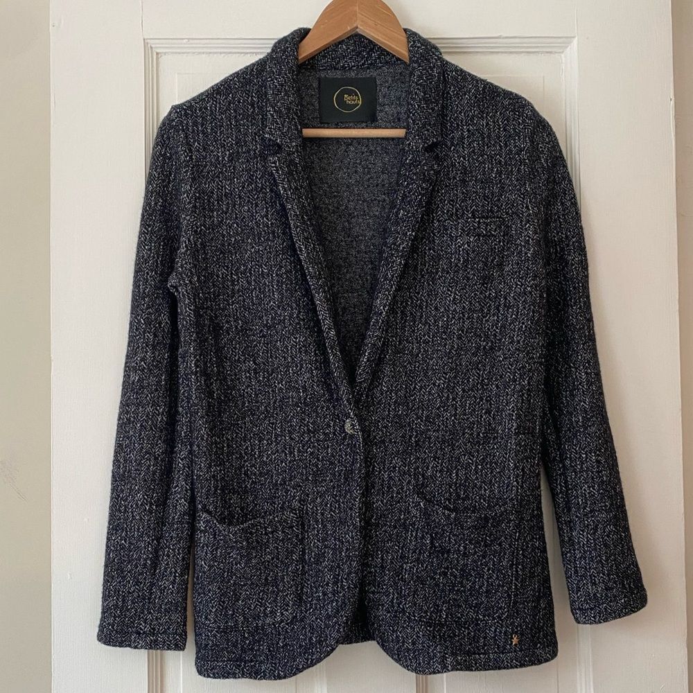 🇫🇷 Des Petits Hauts Wool Blend Blazer​ - Picture 2 of 13